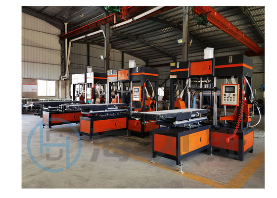 Electricity Powered Sand Core Machine Automatic Operation With PLC Control